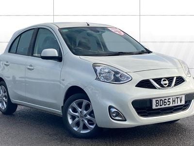 White Used 2015 Nissan Micra Acenta Hatchback | £7,347 (Fair price)