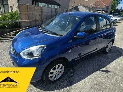 Used Nissan Micra Acenta 80 HP (58 kW) 2014 Blue Hatchback