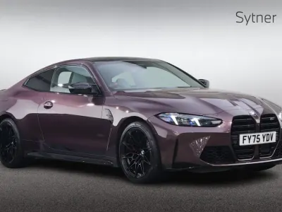 Begagnad BMW M4 Competition Edition 523 HK (384 kW) 2025 Lila Sportkupé