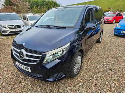 Used Mercedes V220 AMG line 163 HP (119 kW) 2025 Blue MPV