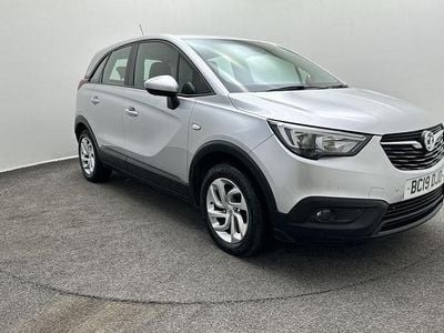 Used Vauxhall Crossland X S 110 HP (80 kW) 2019 Silver SUV