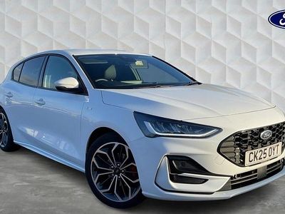 Used Ford Focus ST-Line X 2025 White Hatchback
