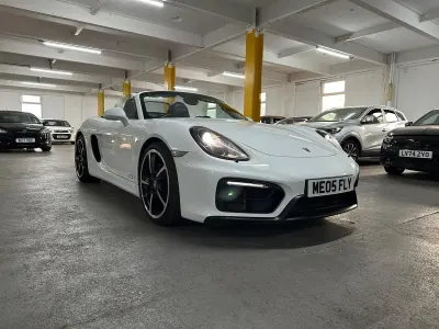 Used Porsche Boxster 2015 White Cabriolet