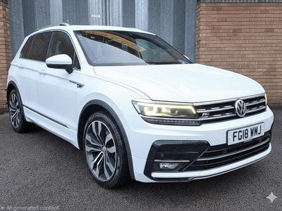 Used VW Tiguan R-line 180 HP (132 kW) 2018 White SUV