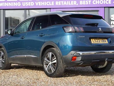 Used Peugeot 3008 Allure Premium 222 HP (163 kW) 2022 Blue SUV