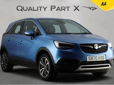 Blue Used 2020 Vauxhall Crossland X Elite SUV | £8,995 (Fair price)