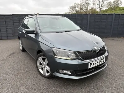 Używany Skoda Fabia SE L 90 KM (66 kW) 2016 Szary Kombi