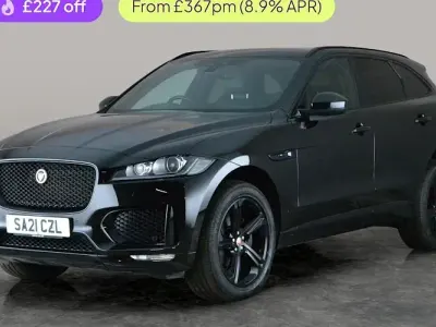 Used Jaguar F-Pace Chequered Flag 180 HP (132 kW) 2020 Black SUV