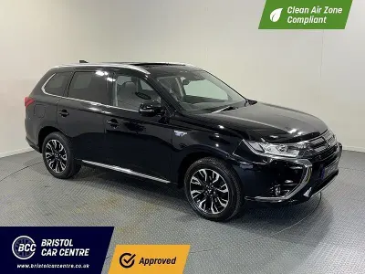 Used Mitsubishi Outlander P-HEV 2017 Black Estate