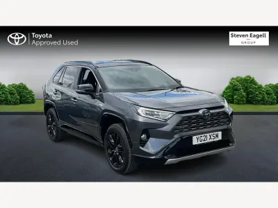 Used Toyota RAV4 218 HP (160 kW) 2021 Grey/black SUV