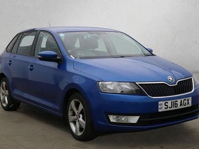 Used Skoda Rapid SE 2016 Blue Hatchback