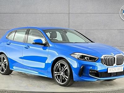 Used BMW 118 M Sport 134 HP (98 kW) 2024 Blue Hatchback