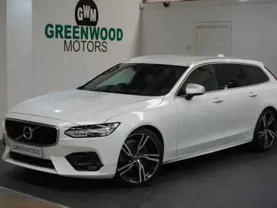 Used Volvo V90 R-Design Pro 2019 White Estate