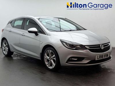Used Vauxhall Astra SRi 150 HP (110 kW) 2018 Silver Hatchback