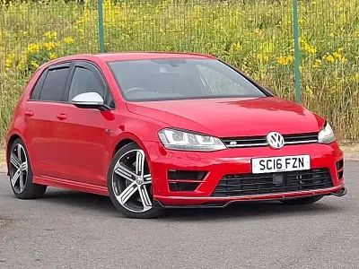 Used VW Golf VII R 300 HP (220 kW) 2016 Red Hatchback