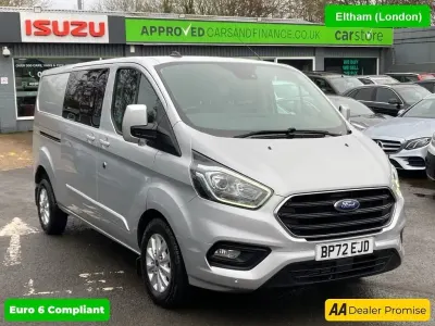 Begagnad Ford Transit Custom Limited 2022 Silver Van