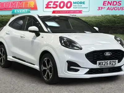 Used Ford Puma ST-Line 125 HP (91 kW) 2025 White SUV
