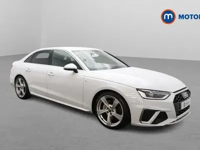 Used Audi A4 S-Line 204 HP (150 kW) 2024 White Sedan