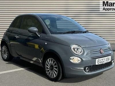 Grey Used 2022 Fiat 500 Dolcevita Hatchback | £9,900 (Fair price)