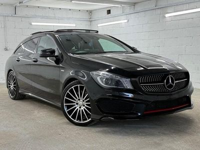 Black Used 2015 Mercedes CLA250 Shooting Brake AMG Estate | £9,495