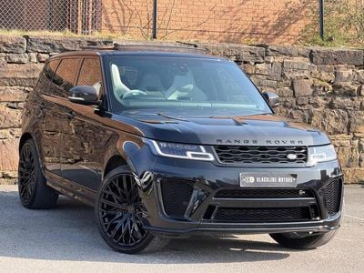 Used Land Rover Range Rover Sport SVR 575 HP (422 kW) 2022 Black SUV