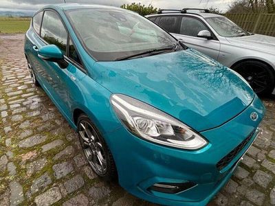 Used Ford Fiesta ST-Line 125 HP (91 kW) 2018 Blue Hatchback