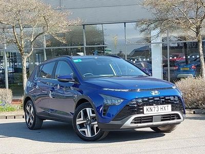 Used Hyundai Bayon Premium 120 HP (88 kW) 2023 Blue SUV