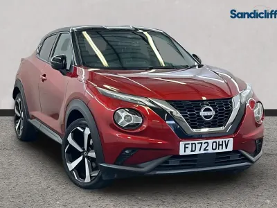 Used Nissan Juke Tekna 114 HP (83 kW) 2022 Red SUV