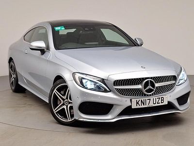 Silver Used 2017 Mercedes C250 AMG Line Premium Plus Coupe | £18,498 (Expensive)