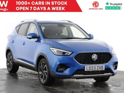 Używany MG ZS Exclusive 111 KM (81 kW) 2023 Niebieski SUV