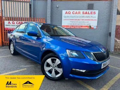 Begagnad Skoda Octavia SE Technology 2018 Blå Halvkombi
