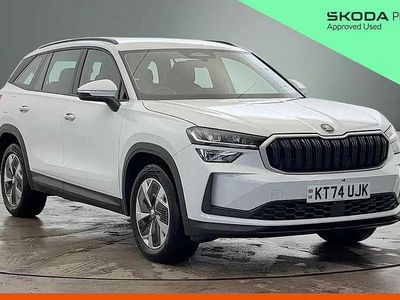 Moon white metallic Used 2025 Skoda Kodiaq SE SUV | £29,795 (Good price)