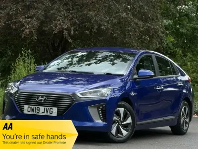 Used Hyundai Ioniq Premium SE 141 HP (103 kW) 2019 Blue Hatchback