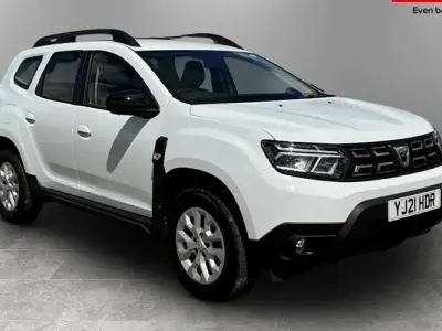 Used Dacia Duster Comfort 90 HP (66 kW) 2021 White SUV