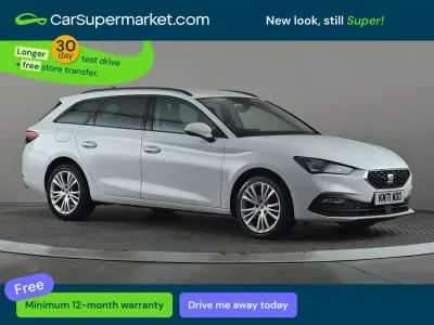 Begagnad Seat Leon SE Dynamic 116 HK (85 kW) 2022 Vit Kombi