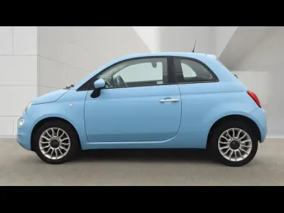 Used Fiat 500 Pop Star 69 HP (50 kW) 2016 Blue Hatchback
