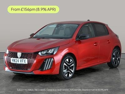 Used Peugeot 208 Allure 101 HP (74 kW) 2024 Red Hatchback