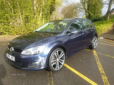 Usado VW Golf VII Match 110 HP (80 kW) 2015 Azul Citadino