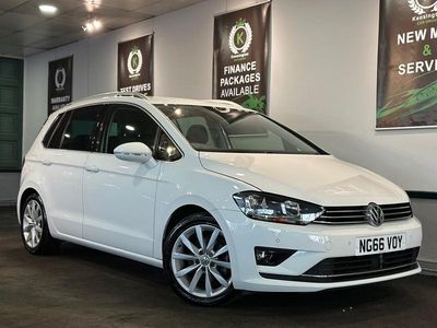 White Used 2016 VW Golf Sportsvan GT MPV | £10,490 (Fair price)