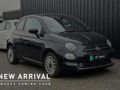 Used Fiat 500 Dolcevita 68 HP (50 kW) 2021 Black Hatchback