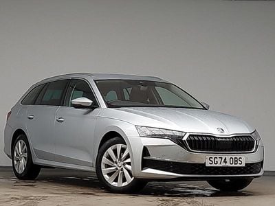 Used Skoda Octavia SE L 150 HP (110 kW) 2024 Silver Estate
