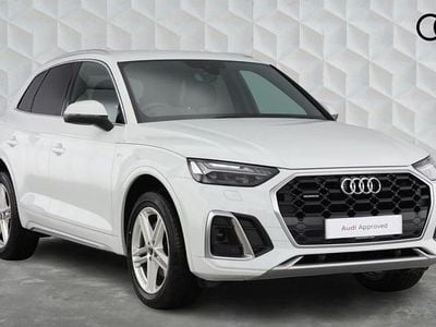 Used Audi Q5 S-Line 200 HP (147 kW) 2021 White SUV