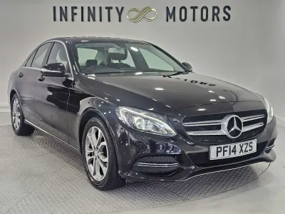 Used Mercedes C220 170 HP (125 kW) 2014 Black Sedan