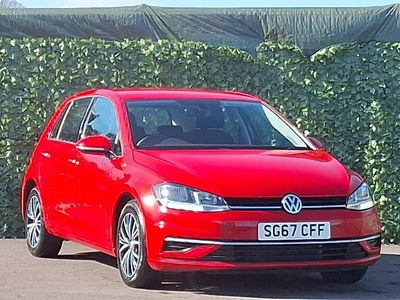 Begagnad VW Golf VII SE 125 HK (91 kW) 2017 Röd Halvkombi