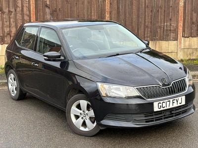 Used Skoda Fabia SE 90 HP (66 kW) 2017 Black Hatchback