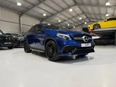 Used Mercedes GLE63 AMG AMG 2018 Blue Coupe