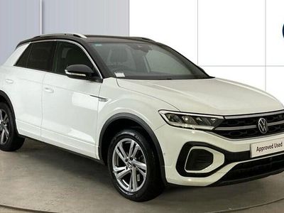 White Used 2022 VW T-Roc R-line SUV | £23,440 (Fair price)