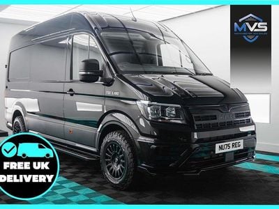 Black New 2025 MAN TGE Van | £49,995 (Expensive)