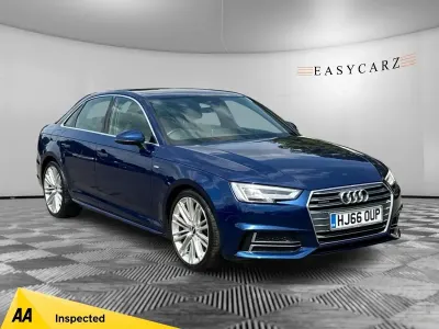 Used Audi A4 S-Line 2016 Blue Sedan