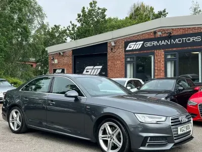Used Audi A4 S-Line 150 HP (110 kW) 2018 Grey Sedan